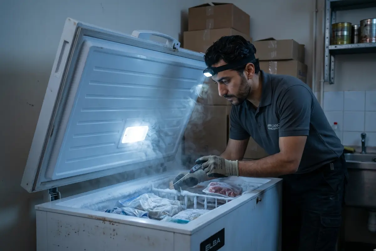 فني صيانة ديب فريزر البا المعتمد